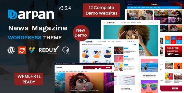 Darpan – News Magazine WordPress Theme